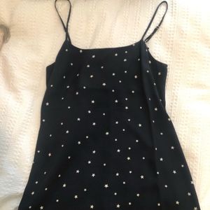 Reformation star mini dress